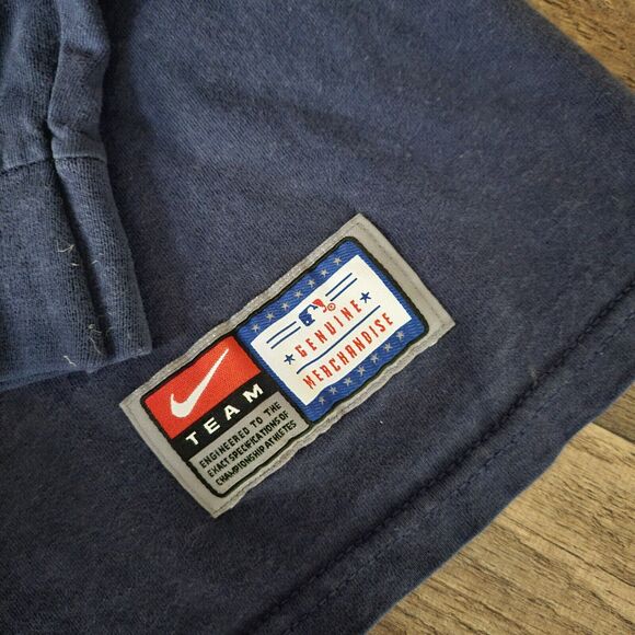 Nike Team Boston Red Sox Baseball T Shirt Blue Mens Size L 100% Cotton GUC - Picture 5 of 8